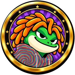 Pippy badge: Tie-Dye