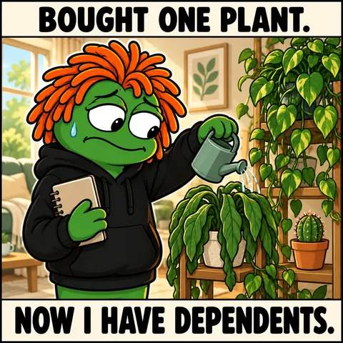 Bought one plant. Now I have dependents.