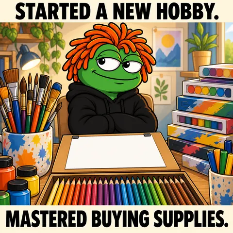Started a new hobby. Mastered buying supplies.