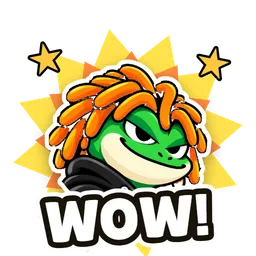 Pippy sticker: wow