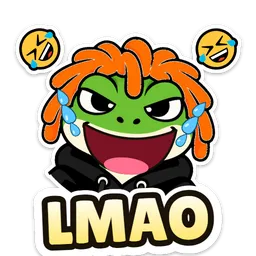 Pippy sticker: lmao