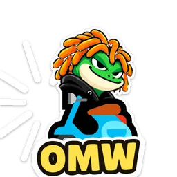 Pippy sticker: omw