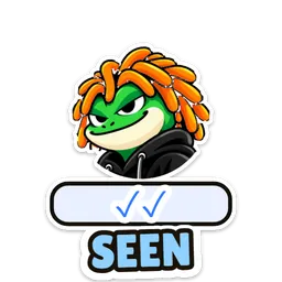 Pippy sticker: seen