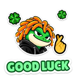 Pippy sticker: good luck